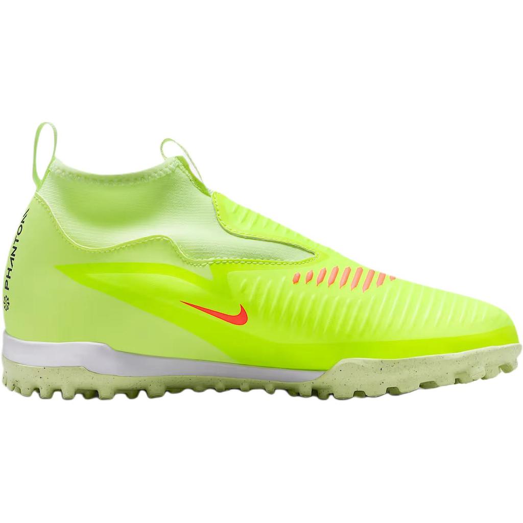Nike Младший. Фантом 6 Хай Академи TF Гипер Малиновый Лаймлайт Черный Детские Футбольные Шиповки для Искусственного Покрытия HQ2049-800