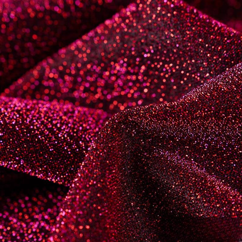 Двусторонняя мерцающая звездная бархатная ткань Яркая шелковая блестящая бархатная ткань Неэластичная для DIY шитья платьев ципао