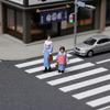 Миниатюрные фигурки людей в масштабе 1/64, Мини-модель, Орнамент для песочного стола, Коллекция подарков, Крошечное кимоно