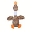 NCIPET Dog squeaky toy, plush wild goose chew toy for cats, durable bite-resistant pet supplies for self-entertainment