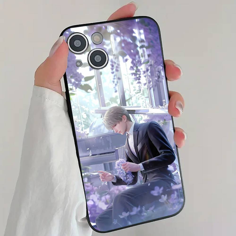 Красивый X-Xavier Otome Game L-love And D-deepspace Чехол для телефона Крутой Черный Силиконовый Мягкий Для IPhone 16 15 14 13 12 11 X XR Plus P