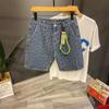 Men's Loose-Fit Japanese Retro Denim Shorts for Summer