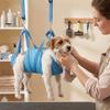 Adjustable Pet Nail Trimming Hammock Hanging Cat Nail Clipper Fixer  Bathing Assistance