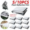 5/10 ШТ. Покрывная пленка для растений Эффективно Экологичная Легкая Деликатная Увеличивает рост растений для Сада Теплицы
