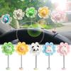Милая мультяшная машинка с трясущейся головой на пружинке, игрушка, лягушка/цыпленок/кролик, украшения для автомобиля