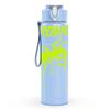 1PC Prodigy Green Text 750ml sports water bottle leakproof straw lid outdoor office home