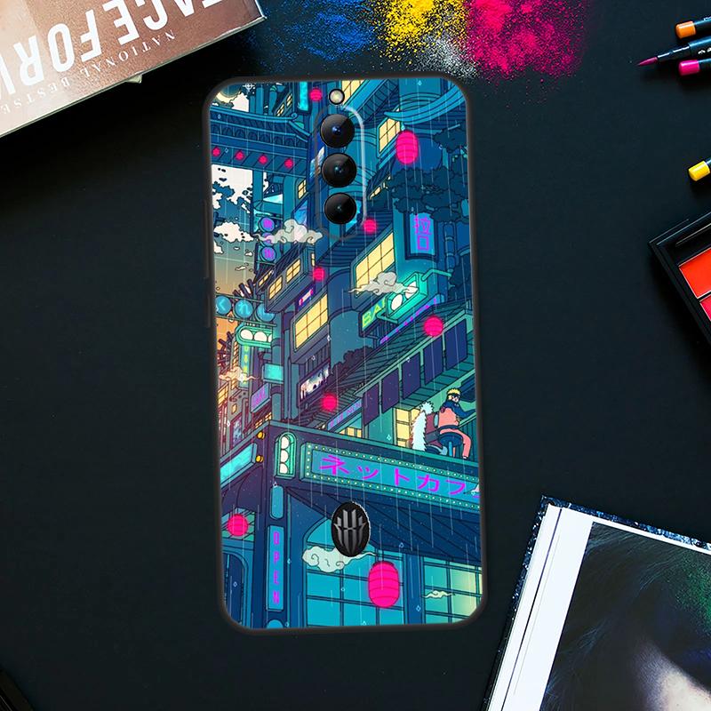 Арт Пиксельный Эстетичный Чехол Для ZTE Nubia Red Magic 9 Pro Plus RedMagic 8 8S Pro Plus 6 7 6S 7S Pro 5G 5S 6R