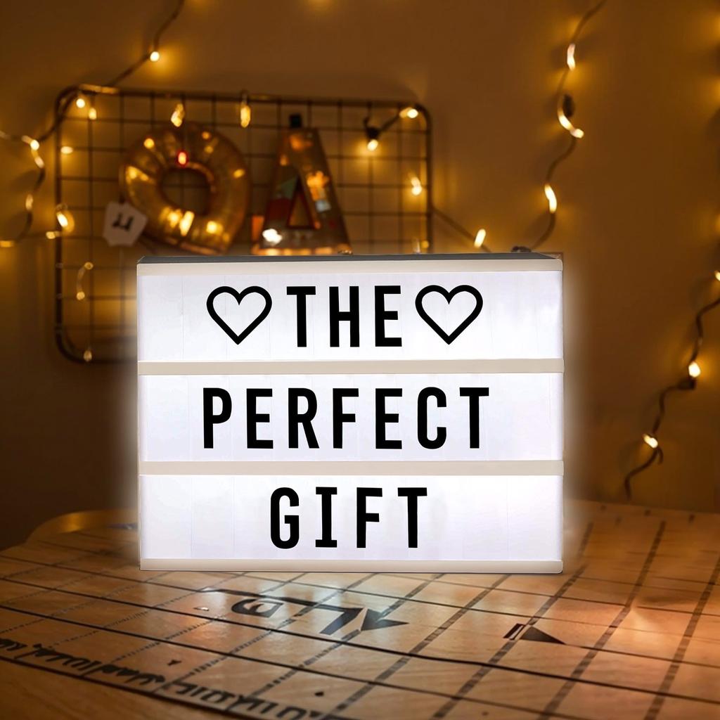 Световой короб с буквами, светодиодный световой короб, декор детской спальни, световой знак для детского душа, доска с буквами, подарки для мальчиков, детей и влюбленных