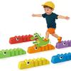 6PCS/Set Stepping Stones Balance Training Beam Crocodile Stepping Stones  Parent-Child Game