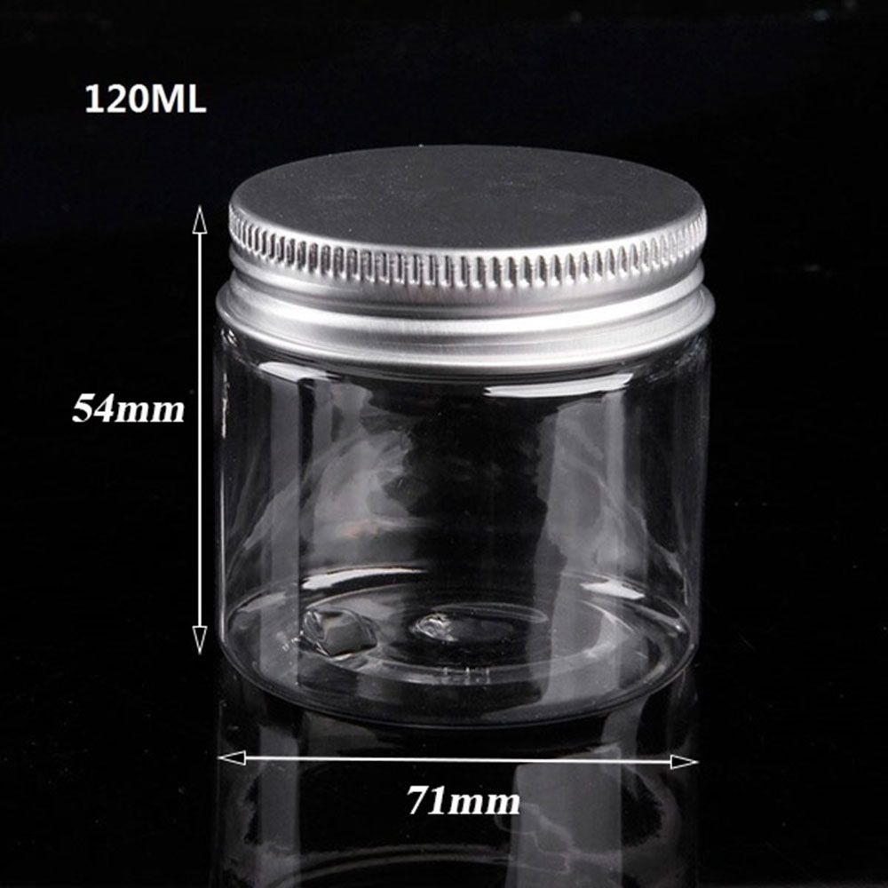 30-250ML Oil Wax Lip Balm Storage Container Empty Jar Aluminum Cap Tin Pot