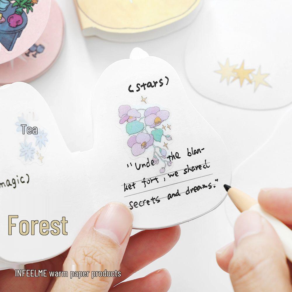 Infeel.Me Серия «Сон во сне» Белая крафт-бумага DIY Дневник для рисования Набор материалов