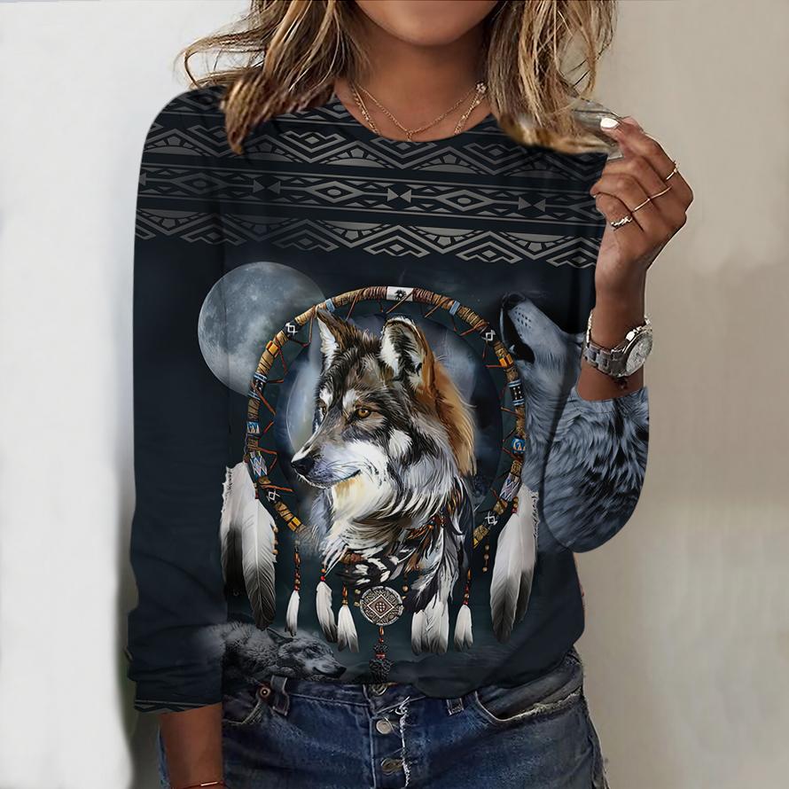 Женские осенние топы, свободная футболка с принтом кота, повседневная футболка с длинным рукавом, верхняя блузка