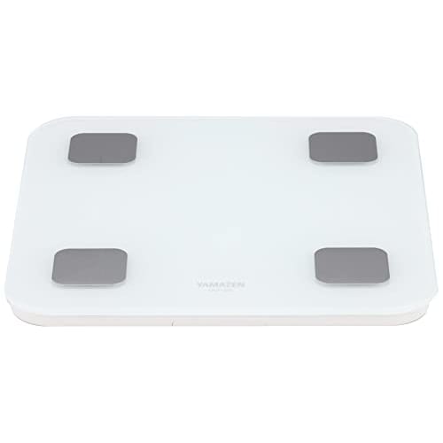 YAMAZEN Weight Scale, Body Composition Meter, Smartphone Linked, 15 Measurement Items, Health Meter, Baby Measurement Compatible, Bluetooth Compatible