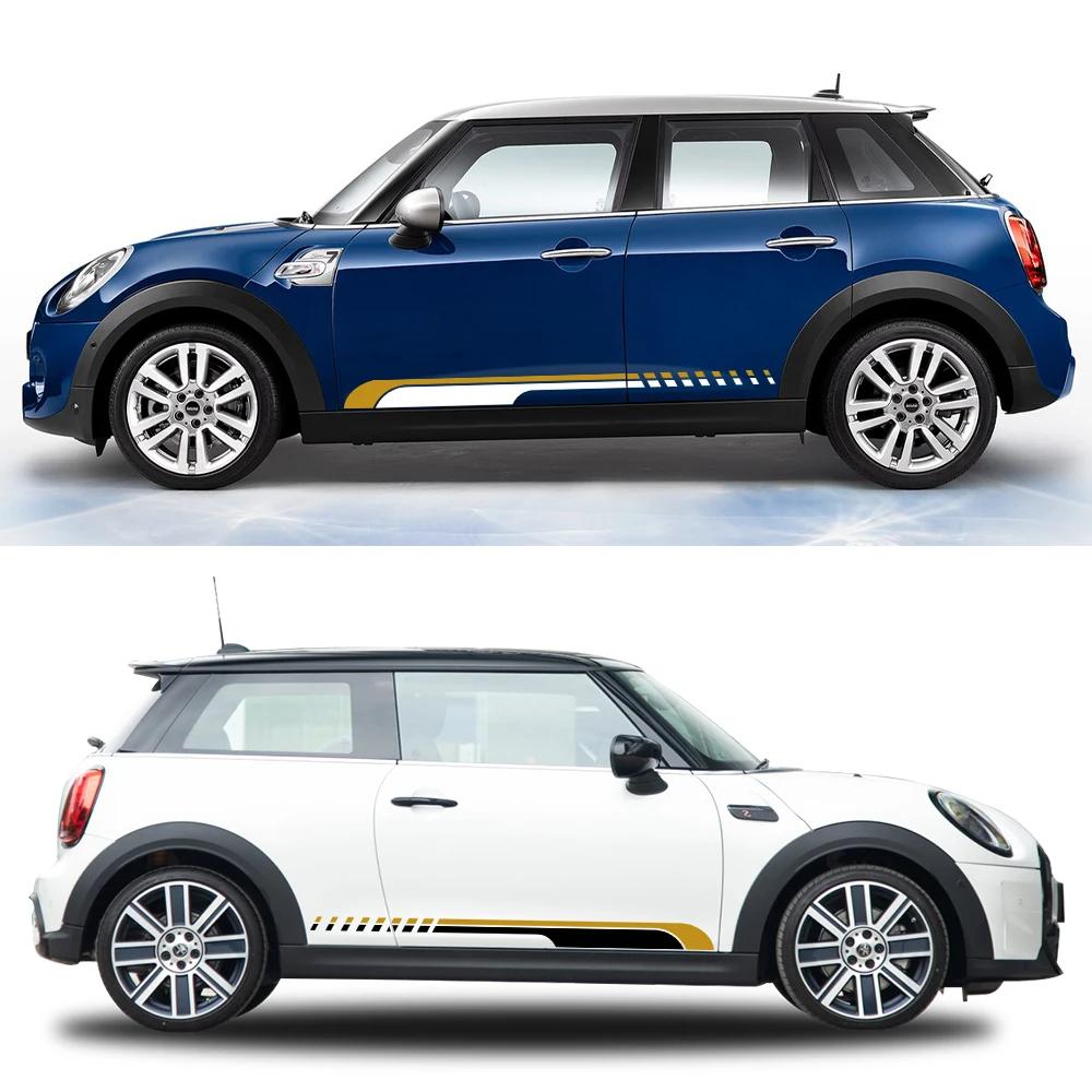 Боковая наклейка на дверь автомобиля Виниловая декорация Для MINI John Cooper S JCW F55 F56 F57 R55 R56 R60 F60 Countryman Автоаксессуары для тюнинга