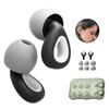 Ear for Sound Made of Noise Easy To Stain Good Ideal for Case Included 6 5 Colors To Choose Both Men and Left and Black Earplugs, Plugs, Sleeping,