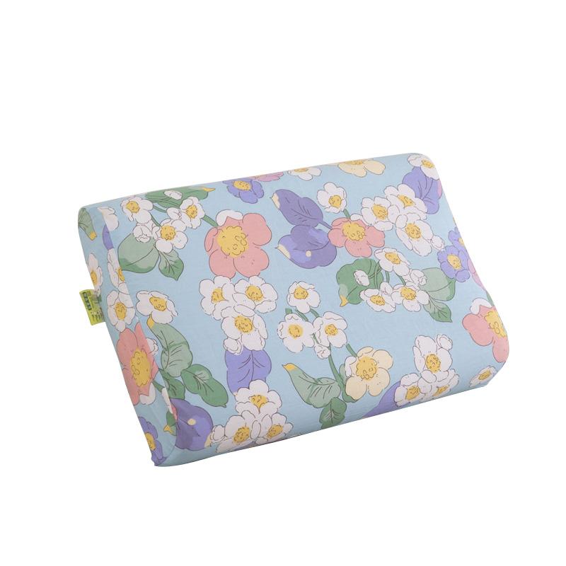 40*60 см наволочка из хлопкового латекса с застежкой-молнией, наволочка из саржи с принтом, удобная наволочка из латекса с эффектом памяти для сна в спальне