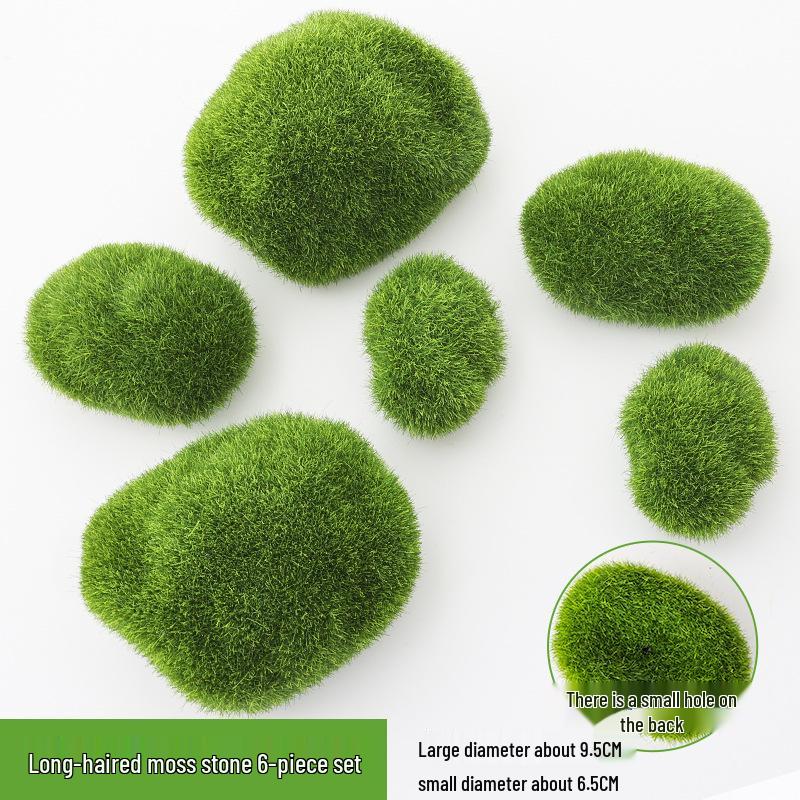 Artificial Moss Lawn for Succulent Micro Landscape and Decoration
