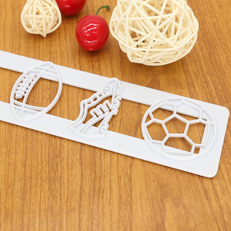 Футбол Спорт Резка Ремесло Печенье Выпечка Бисквит Форма для помадки торт