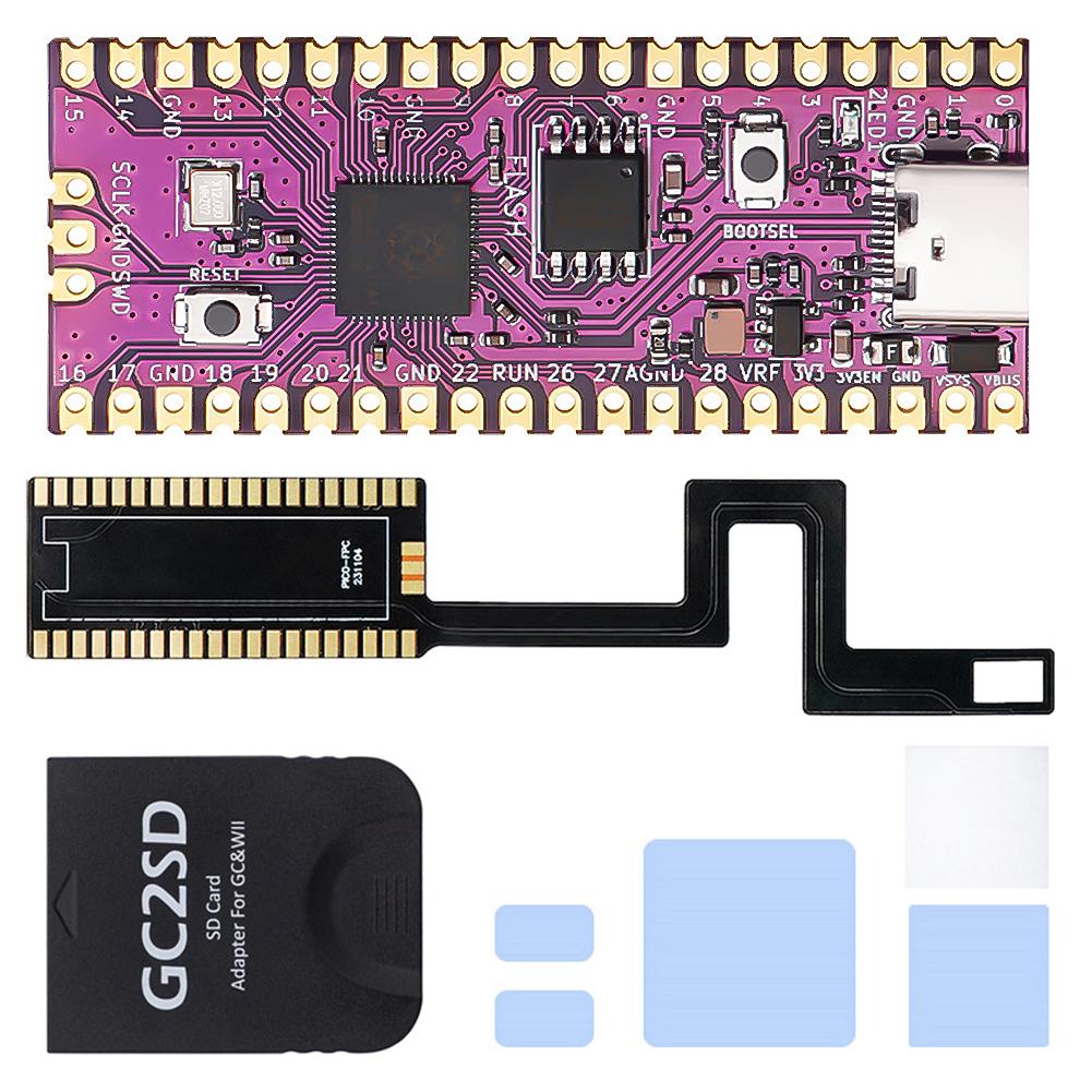 For Raspberry Pi Pico Picoboot FPC Flex Cable with GC2SD/SD2SP2 FPC Flexible Ribbon Cable for NGC Gamecube Game Console
