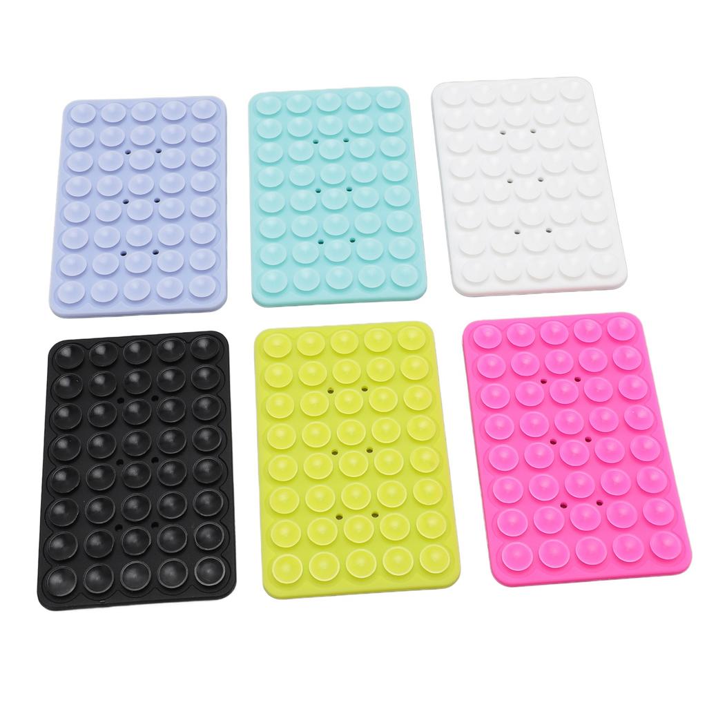 6 шт. присоска для телефона чехол крепление многофункциональная двухсторонняя силиконовая присоска подставка для телефона не