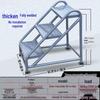 Industrial Warehouse Mobile Step Ladder