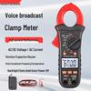 Shengde 866 Series Digital Clamp Meter: Voice-Activated Ammeter with Capacitance, Backlight & Small Current Range
