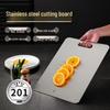 Multifunctional Double-Sided Thick Stainless Steel Kitchen Cutting Board