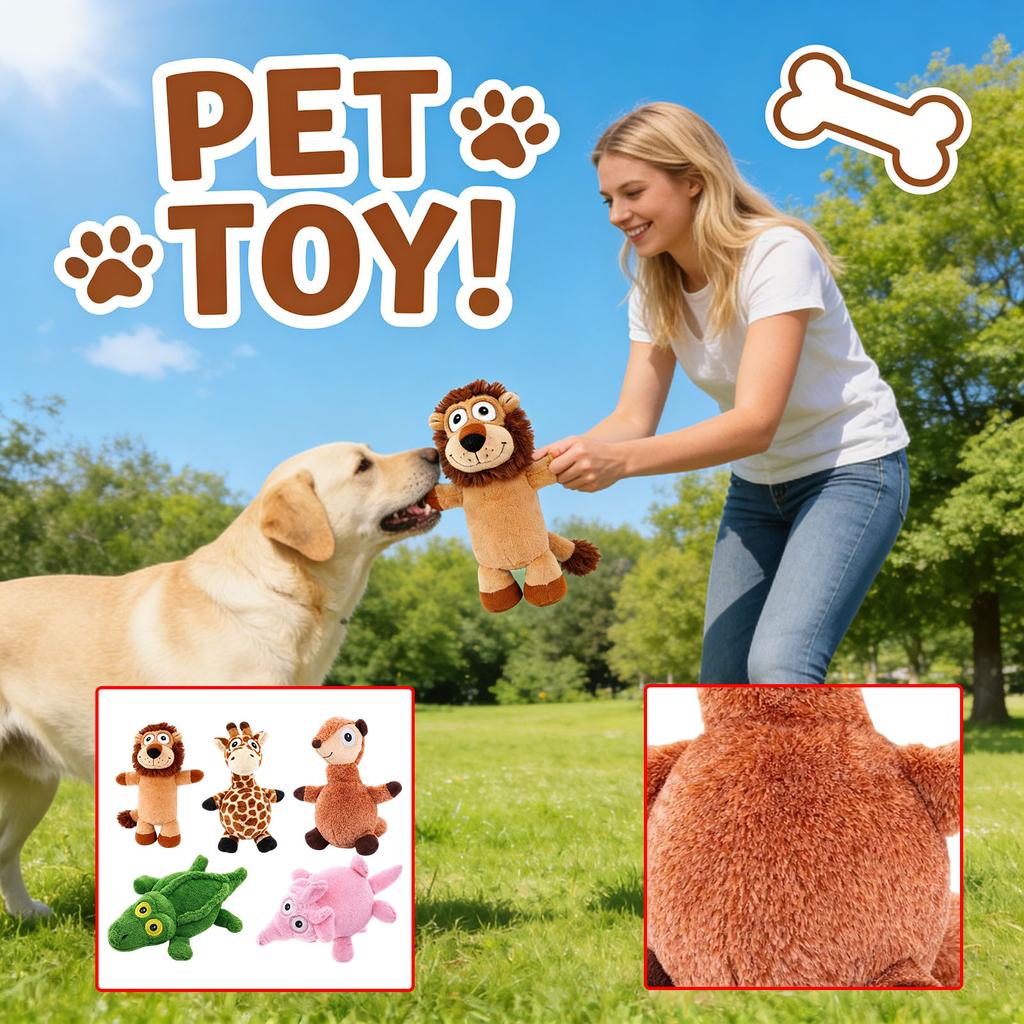 Pet Toys - Large Dog Biting - Playing Alone - Dogs Boredom By Chewing And Grinding Their Teeth And Making Sounds