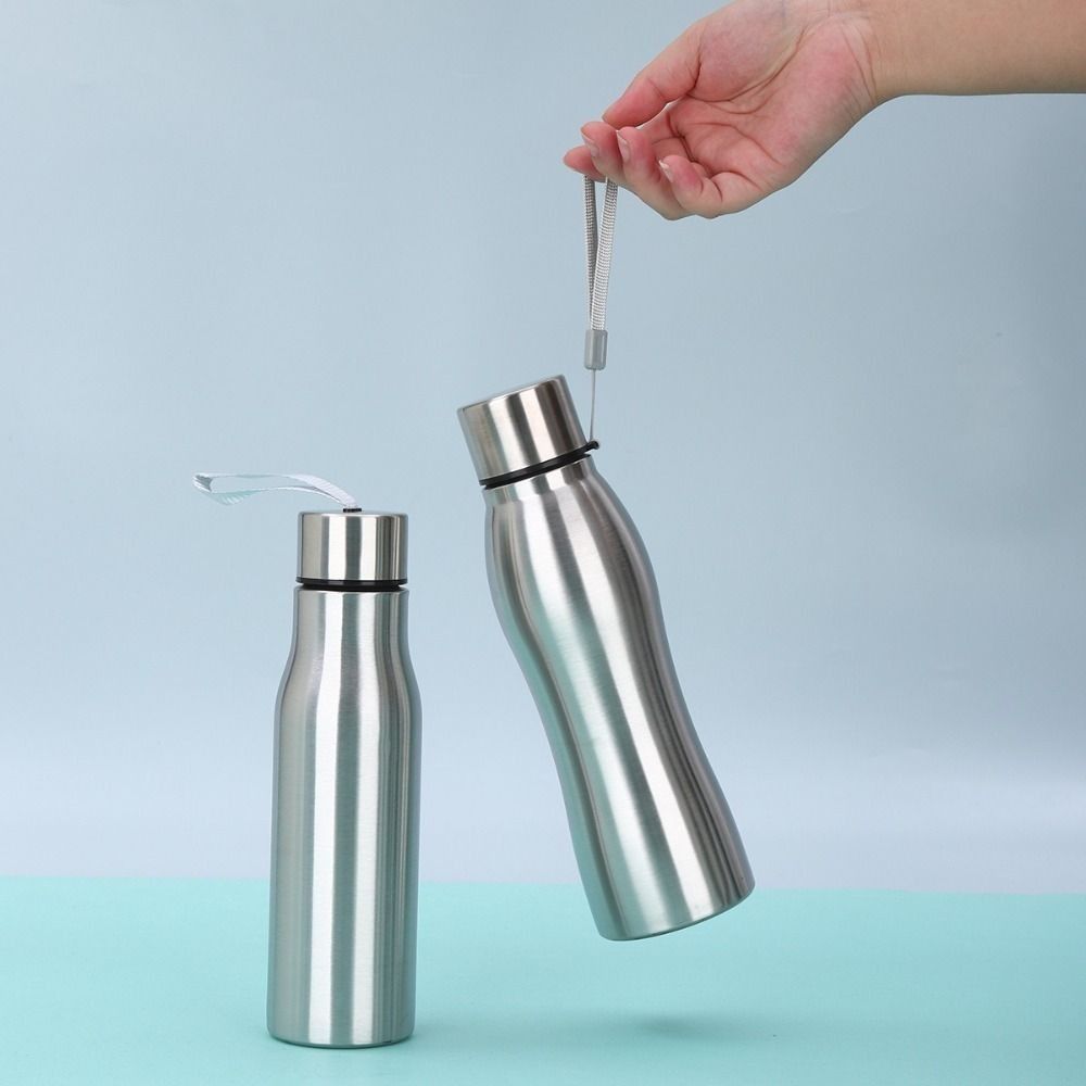 Single-layer Outdoor Drink Bottles Stainless Steel Travel Water Cup Sports Water Bottles Cycling