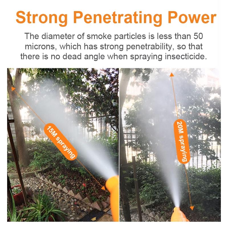 200W 20L Electric ULV Fogger Sprayer 2 Ultra Capacity Disinfection Machine Mosquito Killer Fight Drugs Sprayer Fast Shipping