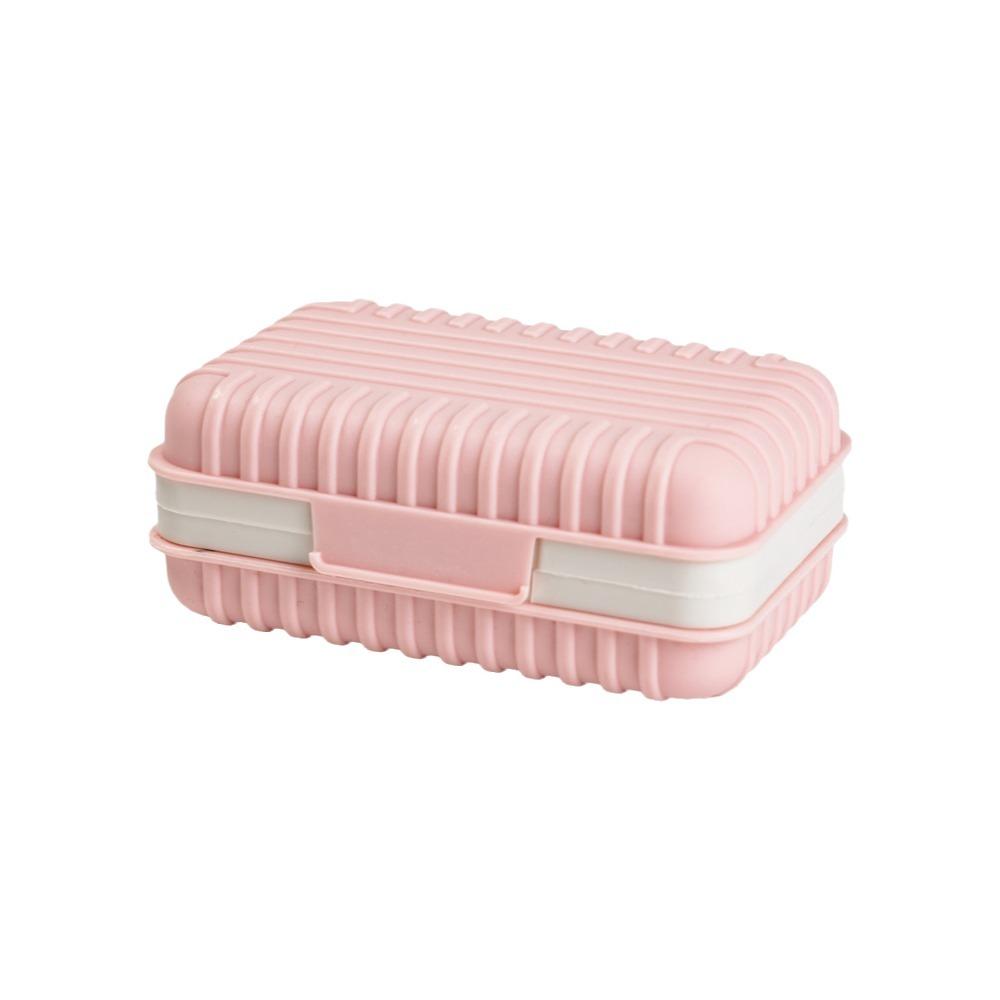 Thickened Travel Soap Dish Waterproof Soap Case Portable Plastic Soap Box  Dormitory