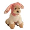 Cute Rabbit Ear Shape Hat for Cat Dress Up Funny Costume Pet Hat Christmas Cosplay Warm Headwear Dogs Cat Accessories
