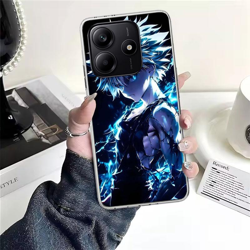 Мягкий чехол для телефона Huner X-Hunters Killua для Xiaomi Redmi Note 15 14 14S 13 12 Pro Plus 12S 11 11S 11E 10 10S 11T 5G Fundas Coque
