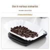 Зеленый пластиковый поддон для кофейных зерен из ПП для взвешивания и демонстрации