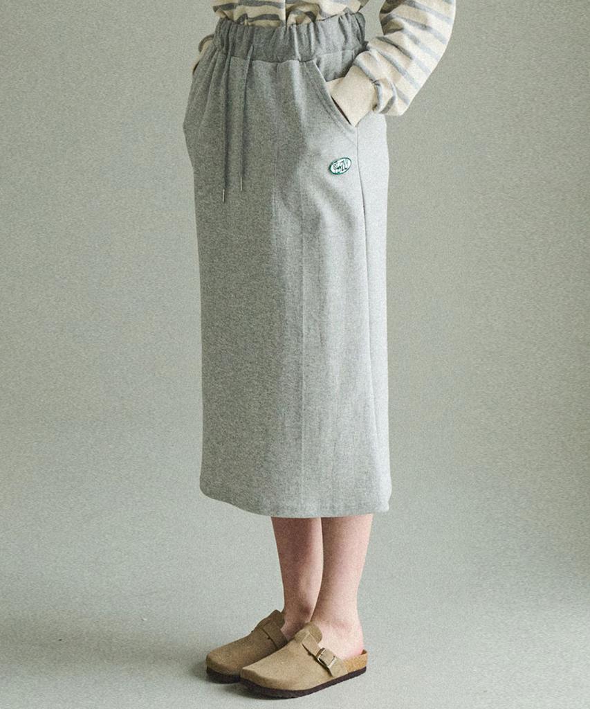 Slow Lolly Banding Sweat Skirt