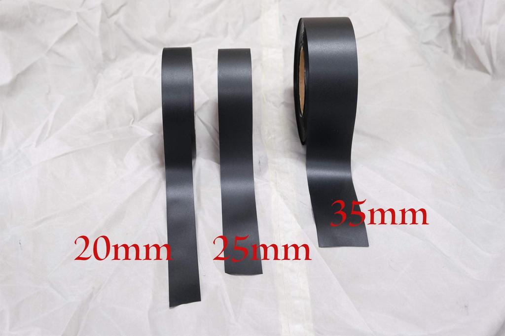 YNAK Tent Tarp Fly Sheet Repair and Strong Seam Instructions Included 25mm Wide x 20m Maintenance, Waterproofing, Tape, Iron-on, (Black, Long)