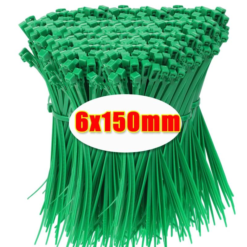 Новые нейлоновые кабельные стяжки цветные многоразовые самозапирающиеся с петлей-удавкой регулируемые крепежные петли ремешок для дома офиса