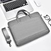 Messenger Computer Bag: Men's Portable Briefcase with Large Capacity Document Storage for 13", 14", & 15.6" Laptops