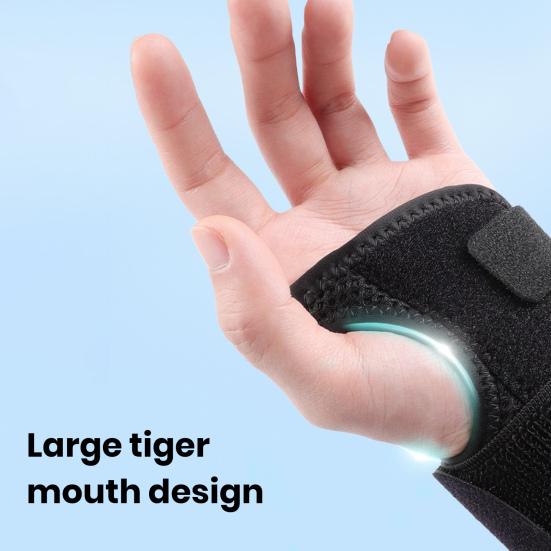 1 пара бандажей для запястья при карпальном туннельном синдроме, поддержка при артрите, тендините, растяжении, фиксатор для руки, защита, дышащая шина-поддержка для травм, упражнений