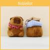 Capybara Plush Cute Backpack Clip Stuffed Animal With Durable Material Toy