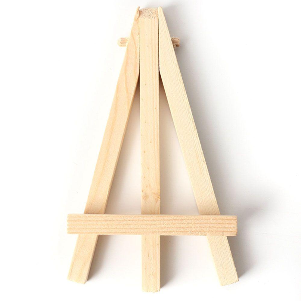 Подставка для демонстрации произведений искусства Мольберт для поделок и рисования Мини-мольберт деревянный Свадебная подставка для карточек на стол