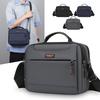 Men's Oxford Cloth Shoulder Bag Multi-compartment Crossbody Bag Business Bag