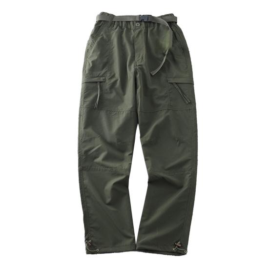 Мужские плотные брюки карго на флисовой подкладке, повседневные брюки с несколькими карманами, прямого кроя, осенне-зимние брюки для ежедневных прогулок, уличная одежда