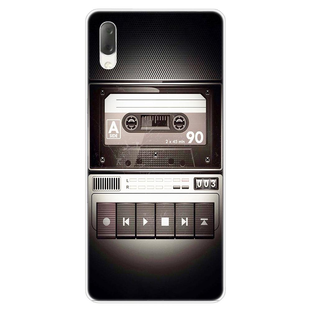 Retro Vintage Camera Cassette Music Case For Sony Xperia L1 L2 L3 X XA XA1 XA2 Ultra E5 XZ XZ1 XZ2 Compact XZ3 M4 Aqua Z3