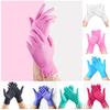 Pink Nitrile Disposable Gloves 50 100 XS Small Woman Girl Kids Household Cleaning Salon XS Glove Black Latex Powder Free S M L