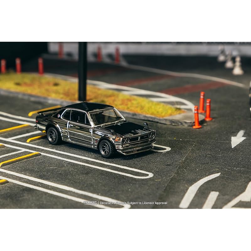 TARMACWORKS 1/64 Skyline HT 2000GT-R Silver Chrome Special Edition Готовый продукт T64G-043-SC