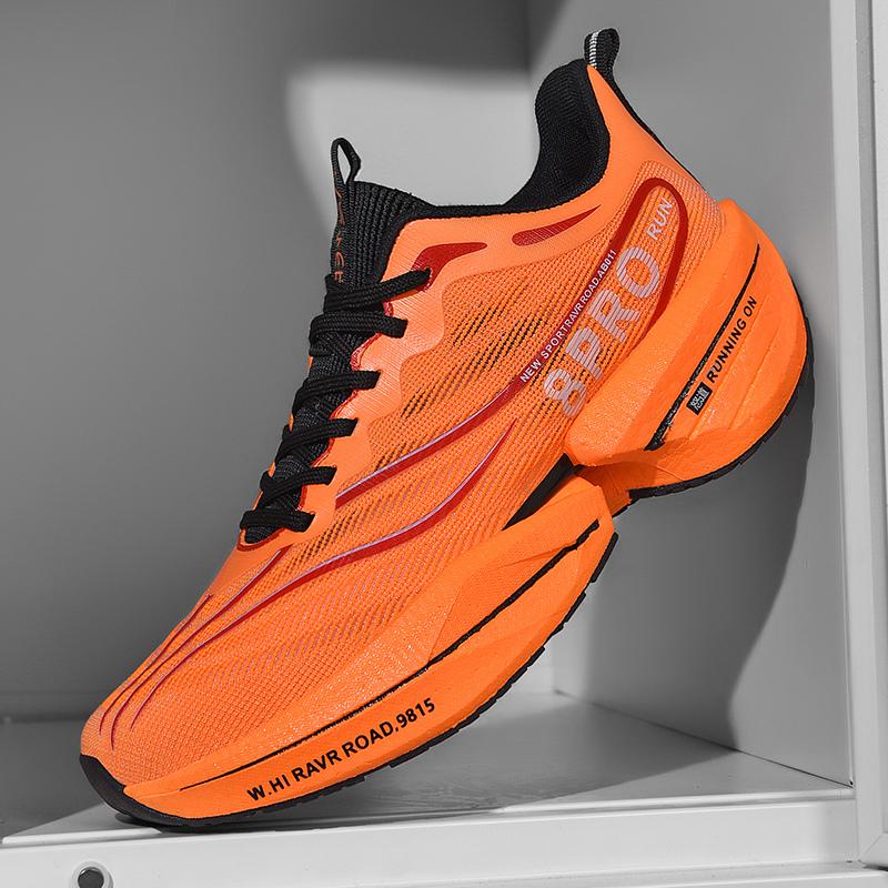 Большой размер 45 Carbon Plate Marathon Shoes Men Casual Sneakers Удобные легкие спортивные кроссовки для бега унисекс Tenis Walking Shoes