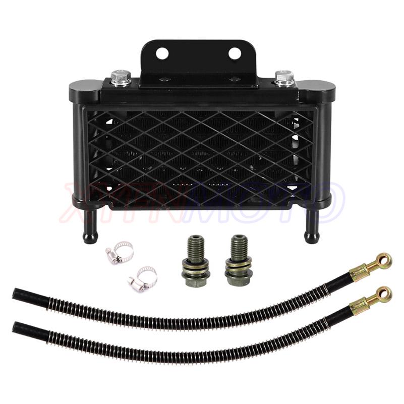 Motorcycle Motor Oil Cooling Cooler Radiator For KAYO APOLLO 50 70 90 110 125cc Horizontal Engine Dirt Pit Monkey Bike ATV