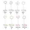 Supplies Paper Clamp Desktop Decoration Place Card Photos Clips Clamps Stand Table Numbers Holder