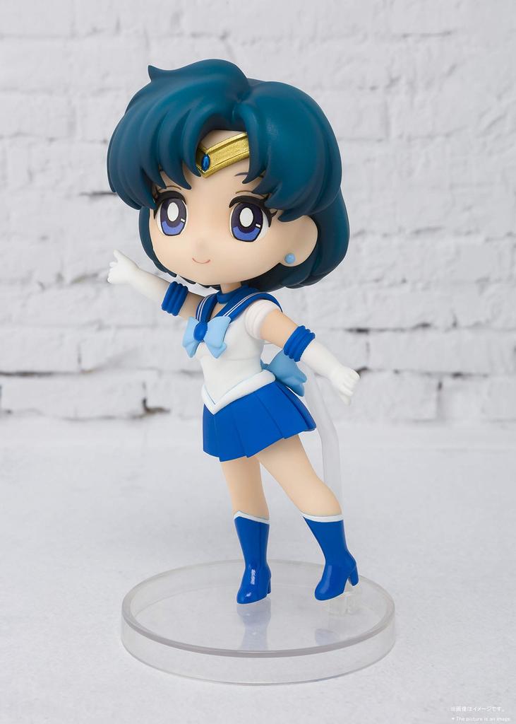 Figuarts Mini Pretty Guardian Sailor Moon Sailor Mercury (Rerelease Edition) Approximately 90mm PVC & ABS Painted Movable Figure